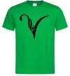 Чоловіча футболка Овен знак Зелений фото