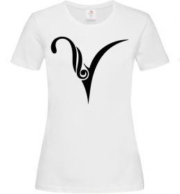 Женская футболка Овен знак