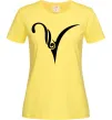 Женская футболка Овен знак Лимонный фото