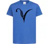 Детская футболка Овен знак Ярко-синий Детская футболка Овен знак Ярко-синий фото