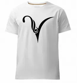 Чоловіча преміум футболка Овен єдиноріг Білий фото