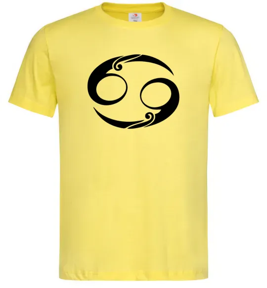 Чоловіча футболка Рак знак Лимонний фото