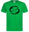 Чоловіча футболка Рак знак Зелений фото
