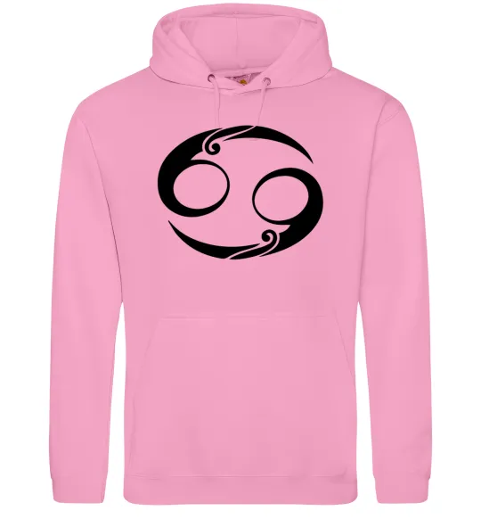 Чоловіча толстовка (худі) Рак знак Рожевий фото