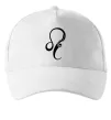 Кепка Лев знак Білий фото