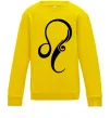 Детский Свитшот Лев знак Солнечно желтый фото