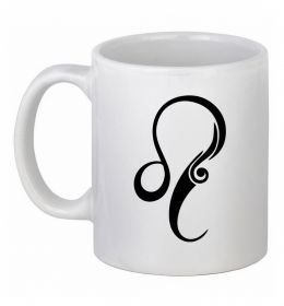 Чашка керамічна Лев знак