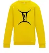 Детский Свитшот Близнюка знак Солнечно желтый фото