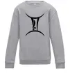 Детский Свитшот Близнюка знак Серый меланж фото