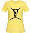 Жіноча футболка Близнецы знак Лимонний фото