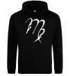 Мужская толстовка (худи) Діва знак Черный Мужская толстовка (худи) Діва знак Черный фото