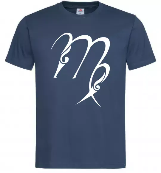 Мужская футболка Діва знак Темно-синий фото