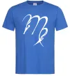 Мужская футболка Діва знак Ярко-синий фото