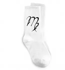 Носки Діва знак Белый фото