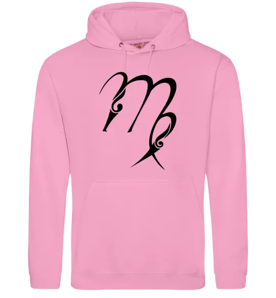 Мужская толстовка (худи) Діва знак Розовый фото