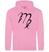 Жіноча толстовка (худі) Діва знак Рожевий фото