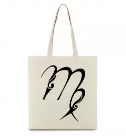 Эко-сумка Virgo roses Бежевый фото