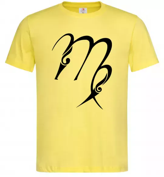 Мужская футболка Діва знак Лимонный фото