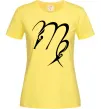 Женская футболка Діва знак Лимонный фото