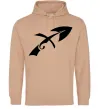 Жіноча толстовка (худі) Стрілець знак Пісочний Жіноча толстовка (худі) Стрілець знак Пісочний фото