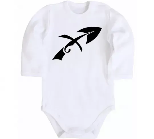 Детский боди Стрілець знак Белый фото