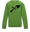 Детский Свитшот Стрілець знак Лаймовый фото