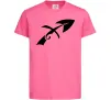 Дитяча футболка Стрілець знак Яскраво-рожевий Дитяча футболка Стрілець знак Яскраво-рожевий фото