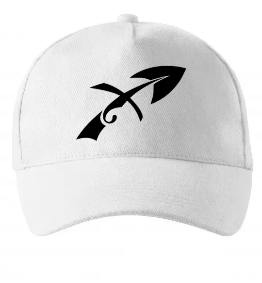 Кепка Стрілець знак Білий фото