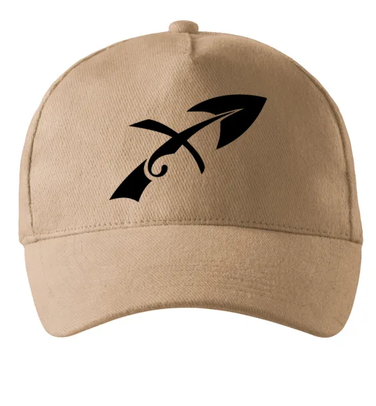 Кепка Стрілець знак Пісочний фото