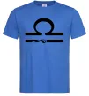 Мужская футболка Терези знак Ярко-синий Мужская футболка Терези знак Ярко-синий фото