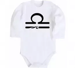 Детский боди Терези знак Белый фото