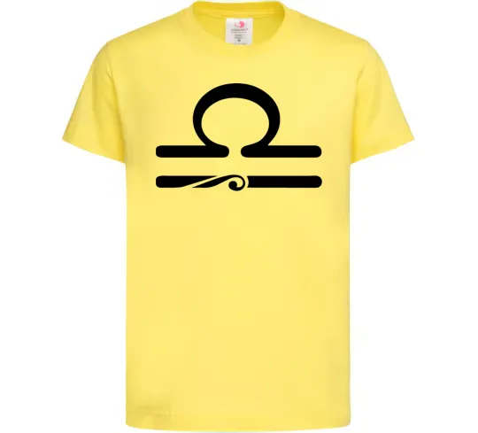 Детская футболка Терези знак Лимонный фото