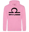 Жіноча толстовка (худі) Терези знак Рожевий фото