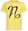 Мужская футболка Козерог знак Лимонный фото
