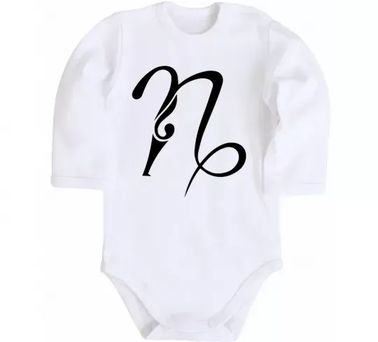 Детский боди Козеріг знак Белый фото