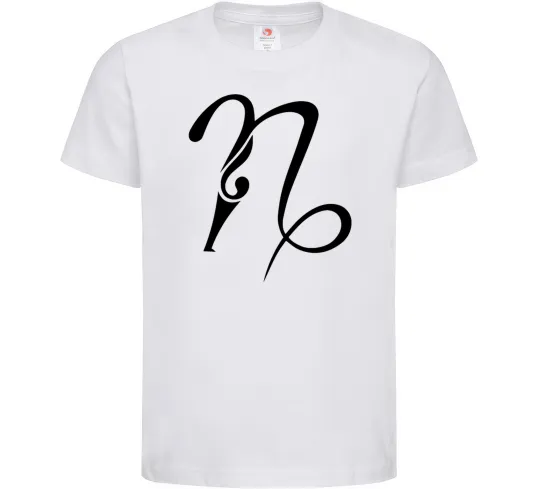 Детская футболка Козеріг знак Белый фото