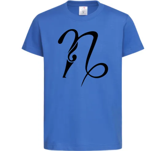 Детская футболка Козеріг знак Ярко-синий фото
