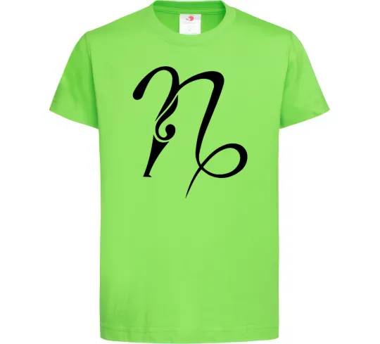 Детская футболка Козеріг знак Лаймовый фото