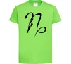 Детская футболка Козеріг знак Лаймовый Детская футболка Козеріг знак Лаймовый фото