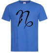 Мужская футболка Козеріг знак Ярко-синий фото