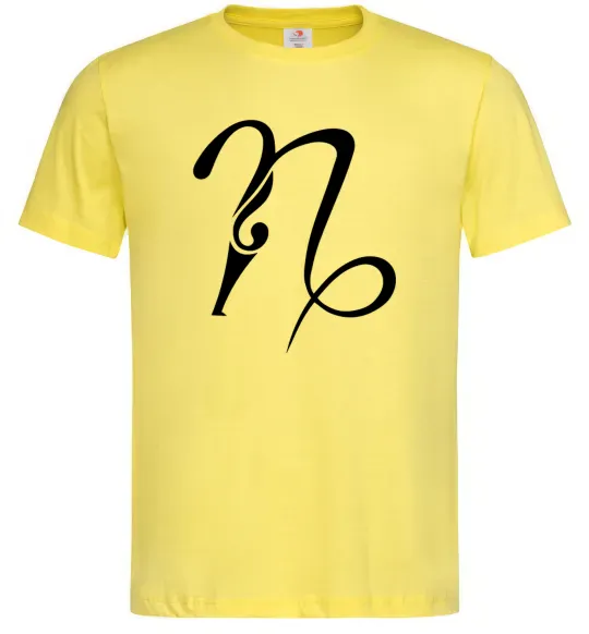 Мужская футболка Козеріг знак Лимонный фото