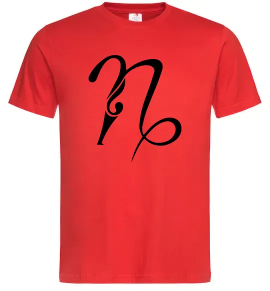 Мужская футболка Козеріг знак Красный фото