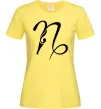 Жіноча футболка Козеріг знак Лимонний Жіноча футболка Козеріг знак Лимонний фото