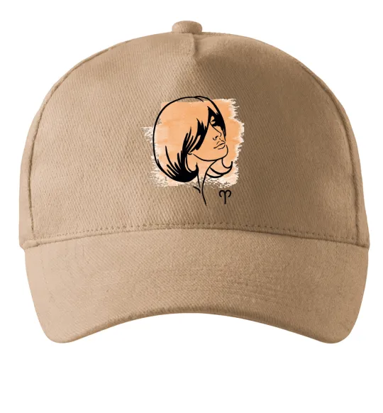 Кепка Овен дівчина Пісочний фото