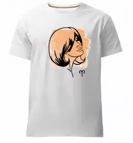 Чоловіча преміум футболка Овен єдиноріг Білий фото