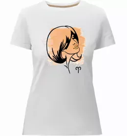 Жіноча преміум футболка Aries stars Чорний фото