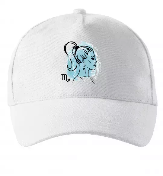 Кепка Скорпіон дівчина Білий фото