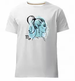 Мужская премиум футболка Скорпіон з черепом Белый фото