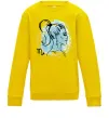 Детский Свитшот Скорпіон дівчина Солнечно желтый фото