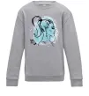 Детский Свитшот Скорпіон дівчина Серый меланж фото